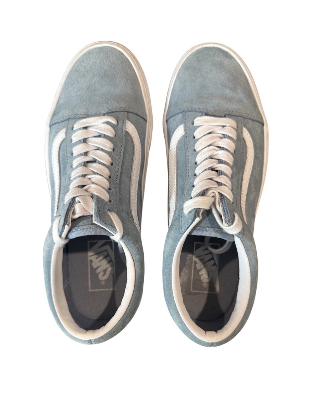Vans Old Skool HEIQ Eco Dry Blue Suede Sneakers Women’s 8.5 Men’s 7